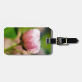 Roze Rose Bagagelabel