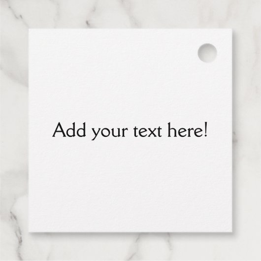 Roze Rose Bedankjes Labels (Achterkant)