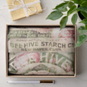  Roze Rose Bee Shabby Chic Decoupage Tissuepapier (Geschenk)