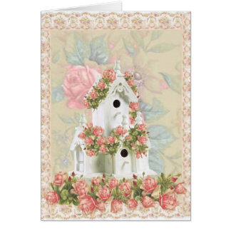 Roze Rose Birdhouse