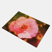 Roze Rose Bloem Foto en bug Deurmat (Schuin)