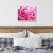 roze rose bloem modern mooi stijlvol canvas afdruk (Insitu (Slaapkamer))