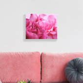 roze rose bloem modern mooi stijlvol canvas afdruk (Insitu (Woonkamer))