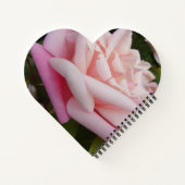 Roze Rose Bloem Mooie Tuin Bloemen Meisjes Naam Notitieboek (Achterkant)