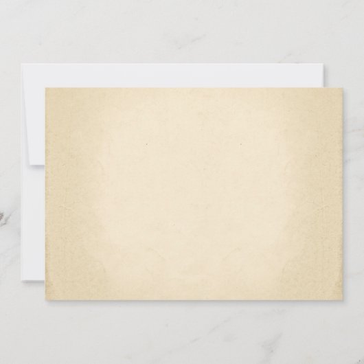 Roze Rose Bloemen  Chic Repetitie Diner Kaart (Achterkant)