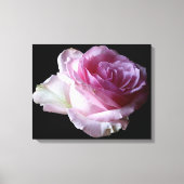  roze rose Bloemen Modern eenvoudige stijlvolle ch Canvas Afdruk (Voorkant)