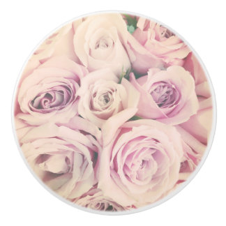 Roze Rose Blush Keramische Pull Knop