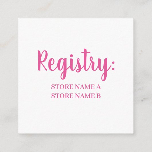 Roze Rosé Blush Wijnglas Bruiloft Vrijgezellenfees Informatiekaartje (Achterkant)