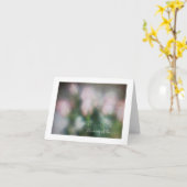 Roze Rose Boeket #2 Kaart (Gele Bloem)