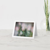 Roze Rose Boeket #2 Kaart (Voorkant)