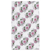 Roze Rose Bouquet Klein Cadeauzakje (Achterkant)