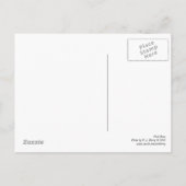 Roze Rose Briefkaart (Achterkant)