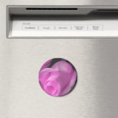 Roze Rose Bud 2 1/4 inch magneet (Insitu (Vaatwasser))