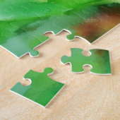 Roze Rose Bud Art Puzzel Legpuzzel (Zijkant)