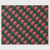 Roze Rose Bud Cadeaupapier (Vlak)