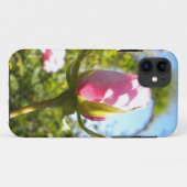Roze Rose Bud iPhone 5 Hoesje (Achterkant (horizontaal))