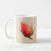 Roze Rose Bud Koffiemok (Links)