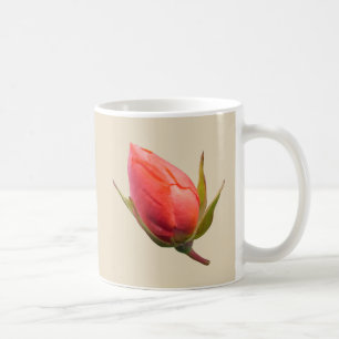 Roze Rose Bud Koffiemok