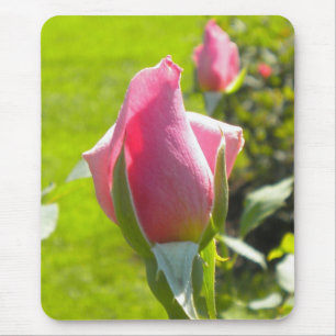 Roze Rose Bud Muismat