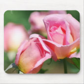 Roze Rose Bud Muismat (Voorkant)