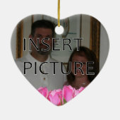 Roze Rose Bud Ornament (Achterkant)