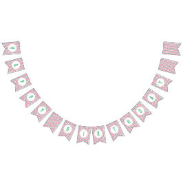 Roze Rose Bunting Banner