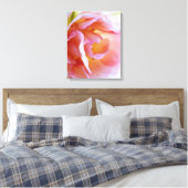 Roze Rose Canvas Afdruk (Insitu (Slaapkamer))