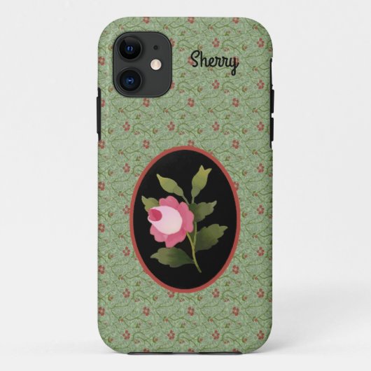 Roze Rose Case-Mate iPhone Case (Achterkant)