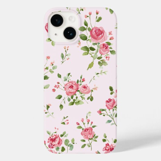 Roze Rose Case-Mate iPhone Case (Achterkant)