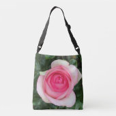 Roze Rose Crossbody Bag Tas (Achterkant)