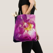 Roze Rose Custom All-Over-Print Canvas tas (Dichtbij)