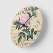 Roze Rose Dream Ronde Klok (Hoek)