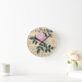 Roze Rose Dream Ronde Klok (Huis)