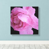 roze rose eenvoudige moderne stijlvolle floral ch canvas afdruk (Insitu (Houten vloer))
