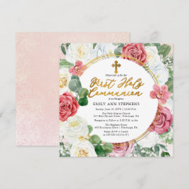 Roze Rose | Eerste Heilige Lijst van de goudbloem Kaart