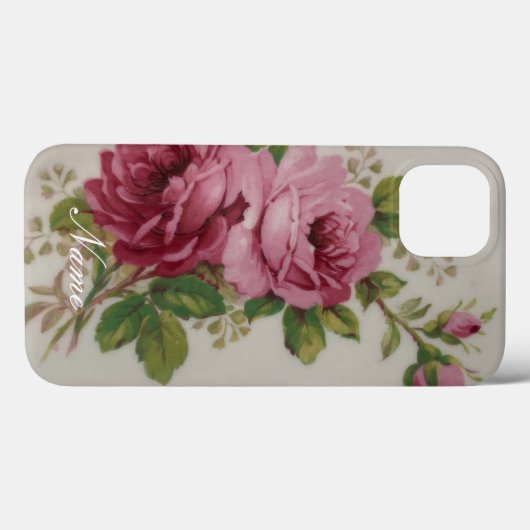 Roze Rose Elegance Case-Mate iPhone Case (Achterkant (horizontaal))