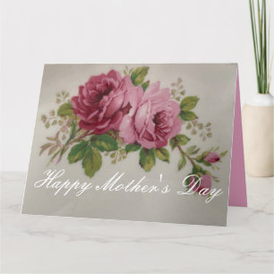 Roze Rose Elegance Kaart