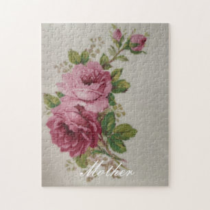 Roze Rose Elegance Legpuzzel