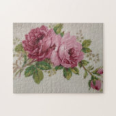 Roze Rose Elegance Legpuzzel (Horizontaal)