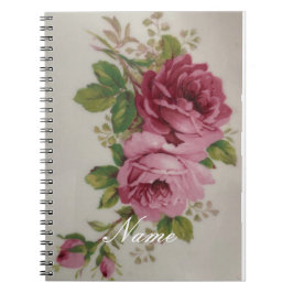 Roze Rose Elegance Notitieboek