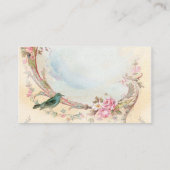  Roze Rose en Robin Trouwplaats Kaarten Plaatskaartje (Achterkant)