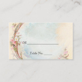  Roze Rose en Robin Trouwplaats Kaarten Plaatskaartje