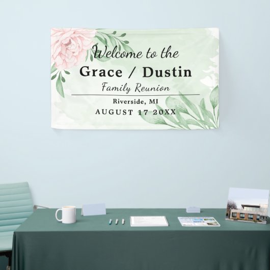 Roze Rose Eucalyptus Foliage Family Reunion Spandoek (Beurs)