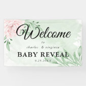 Roze Rose Eucalyptus Foliage Geslacht Vaak Spandoek (Horizontaal)