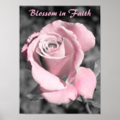Roze Rose Faith Poster (Voorkant)