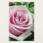 Roze Rose Floral Day Planner (Voorkant)