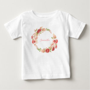 Roze Rose Floral Greenery Girl