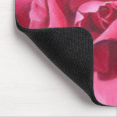 Roze Rose Floral Mouse Mat Muismat (Hoek)