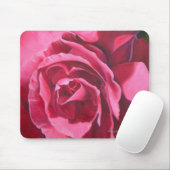 Roze Rose Floral Mouse Mat Muismat (Met muis)