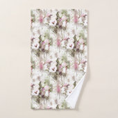 Roze Rose Florals Bad Handdoek (Handdoek)